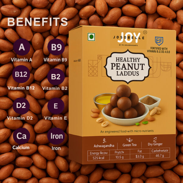 Healthy Peanut Laddu (4 Laddu Pack) - Image 3